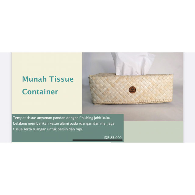 munah-tissue-container